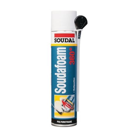 Soudal Soudafoam 360° schiuma espansa gialla 510 ml