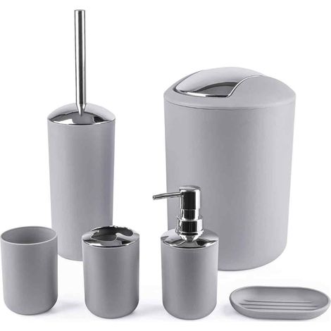 Accessoires de salle de bain : gobelet pour bain de bouche, ensemble de salle de bain, articles de toilette, fournitures de salle de bain d'hôtel, poubelle, 1 pièce.