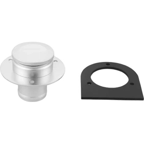 17-2530 Goulotte de remplissage de réservoir de carburant à distance avec bouchon et support pour raccord de tuyau de remplissage de 2 pouces (1/5)