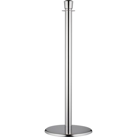 Potelet ForFlows Gala pour tapis rouge - Chrome - Tête ovale