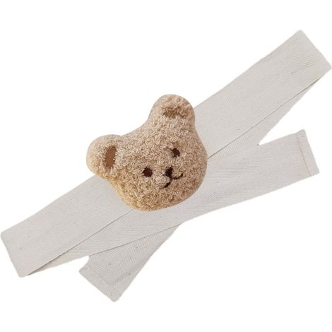 [Gardinenband] [Griff] [Bärenkopf] [Plüschige, bestickte Raffhalter, 82 cm, zur Dekoration von Kinderzimmern] (1/5)