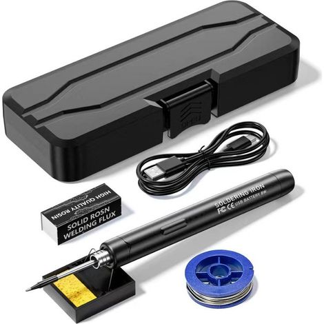 Fer à Souder Portable USB Multifonction – Stylo Électrique Intelligent, Température 300-450°C pour Réparations Électroniques et Maintenance Domestique (1/5)