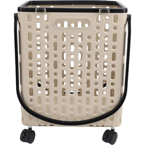 Folding Shopping Trolley with 360° Wheels (Large Size) (1/5)