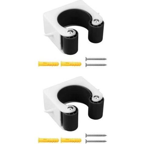 Boucle de stationnement de vélo Clip de rangement pour porte-vélos Boucle de stationnement de vélo de montagne Support de rangement pour clip de vélo pour supports muraux de vélo bicycl (1/4)