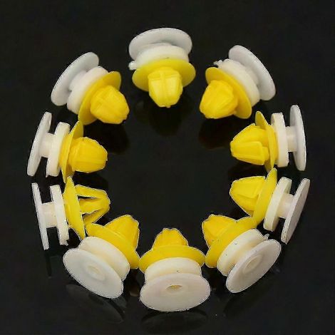 Garnitures de passages de roue clips x10 pour Freelander 2 3 4, fixations d'arches en plastique, accessoires de carrosserie, remplacement facile, kit de 10 pièces. (1/3)