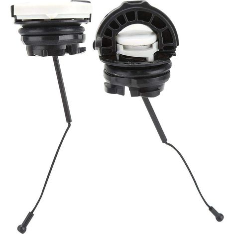 Set di 2 tappi per serbatoio carburante/olio – per Stihl MS210 MS230 MS250 MS290 MS340 MS360 MS380