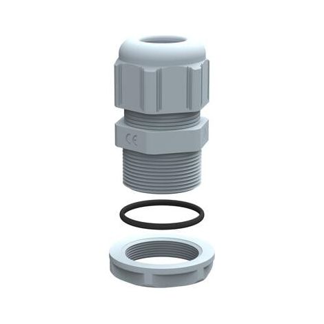 Presse-étoupe plastique IP68 filetage PG29 gris RAL7001 - LEGRAND