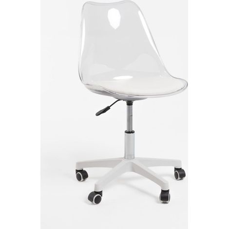 Sillas de escritorio - Silla Neo Transparente - Blanco (1/5)