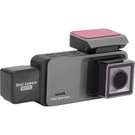 Caméra de Tableau de Bord, Caméra de Tableau de Bord Grand Angle 1080P HD 3 Canaux Avant Arrière Intérieur 170 Degrés avec écran WiFi 3,39 Pouces, pour la Détection de (1/5)