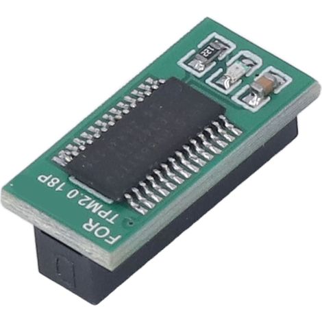 Module de cryptage TPM 2.0 18 broches pour Windows 11 - Sécurité renforcée pour processeurs (1/5)