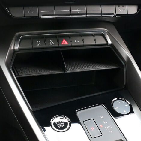 Boîte de Rangement Centrale pour A3 8Y Sportback Sedan 2020 2021 2022 Console Organizer Boîte à Gants de Voiture (1/4)