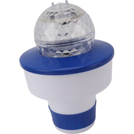 Zoll (11 cm), beleuchteter, schwimmender Chlortablettenspender für Whirlpools (1/5)