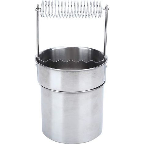 Lave-brosse - Acier Inoxydable - Double Filtre - Pour Peinture Artistique - 1 Pièce (1/5)