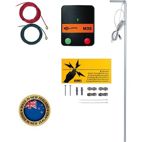 Kit Recinzioni Elettriche Starter Kit con Elettrificatore M35 da 230V GALLAGHER (1/2)