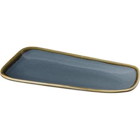 Plat Couleur Océan Kiln 295 mm - Lot de 4 - Olympia (1/3)