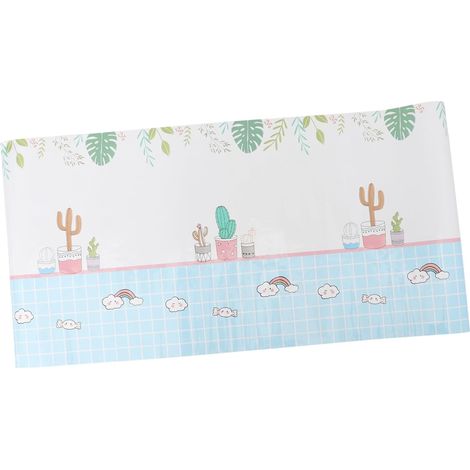 Autocollant Mural Amovible Pour Carrelage De Cuisine Motif Dessin Animé (1/5)