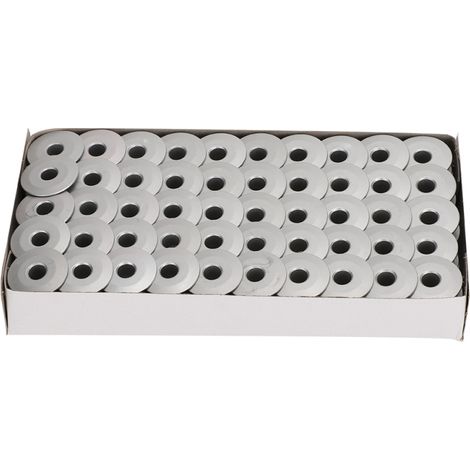 100 bobinas metálicas para bordado plano en máquinas de coser automotrices, accesorios de repuesto 272152A Slope