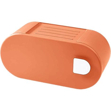 Boîte de Rangement et Organisateur de mouchoirs, boîte distributrice de mouchoirs - Support de boîtier pour Distributeur de mouchoirs sans poinçon - Organisateur de Salle de Bain à Montage (1/4)