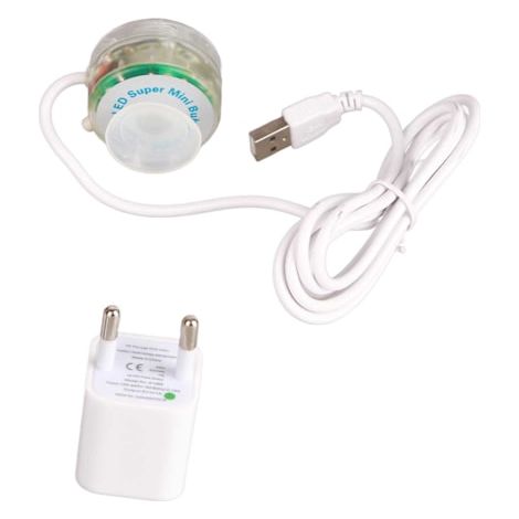 LED-Blasenleuchte für Aquarien – Wasserdichte Farbleuchte – Aquarienzubehör (110–220 V) – EU (1/5)