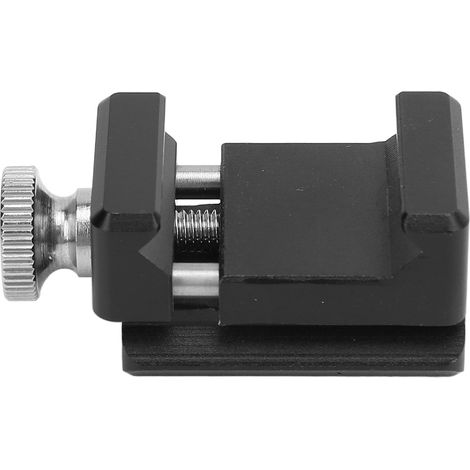 Collier de fixation pour rail NATO avec trou de 1/4" et 3/8" en alliage d'aluminium, réglable, pour Ronin RSC 2, RS 3, RS 3 Mini, RS 3 Pro, RS 4 et RS 4 Pro. (1/5)