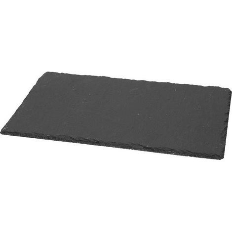 Tognana olly piastra rettangolare 44 x 32,5 cm in ardesia, pietra naturale