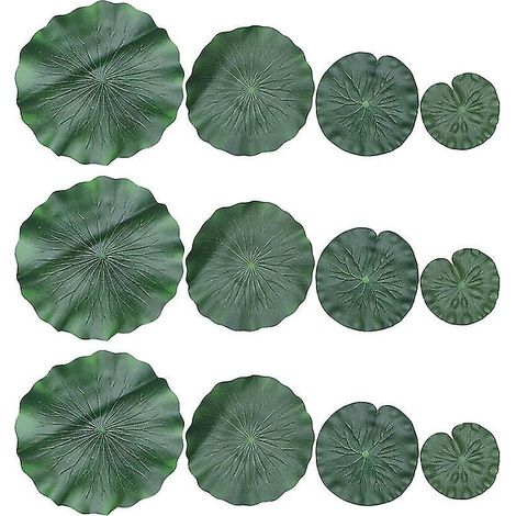 12 feuilles de lotus