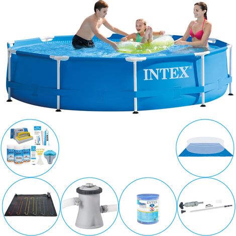 Intex Piscine Tubulaire Ronde - 305x76 cm - 6-pièces S20995 (1/5)