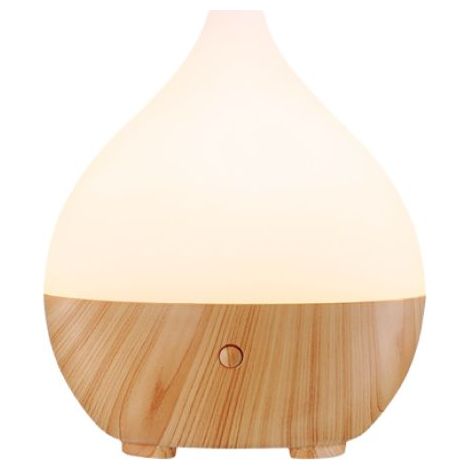 Ätherisches Öl-Diffusor, 100 ml Ultraschall-Diffusor, Luftbefeuchter mit warmem Licht und automatischer Abschaltung für Schlafzimmer, Spa, Yoga und Massage (1/5)