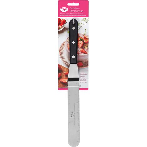 Spatule Pâtisserie Coudée Inox 15 cm Spatule Icing pour Décoration Gâteaux Spatule pour Crème et Glaçage avec Repères de Mesure Compatible Lave Vaisselle (1/5)