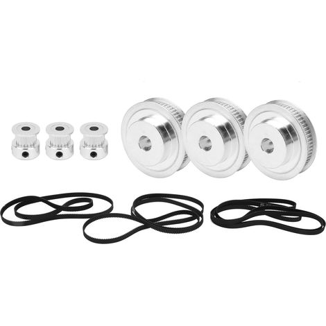 Kits de poulies de distribution, alésage 20 dents 60 dents 2GT610/852/1220 mm (1/5)