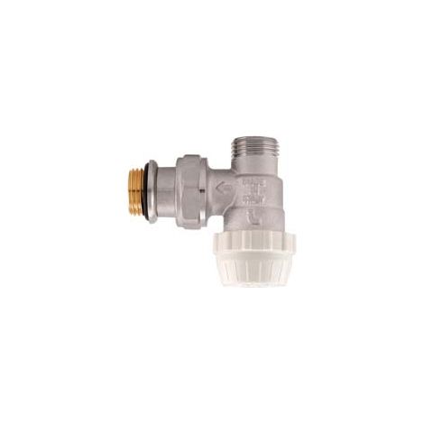 VALVOLA PER TERMOSIFONI AD ANGOLO TERMOSTATIZZABILE  ART. 995C- - M 3/8 M 3/8 - 2 pezzi ITAP