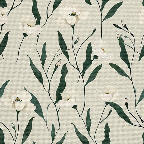 Tela decorativa para exteriores Oxford - Motivo floral I DX5553 (1/5)