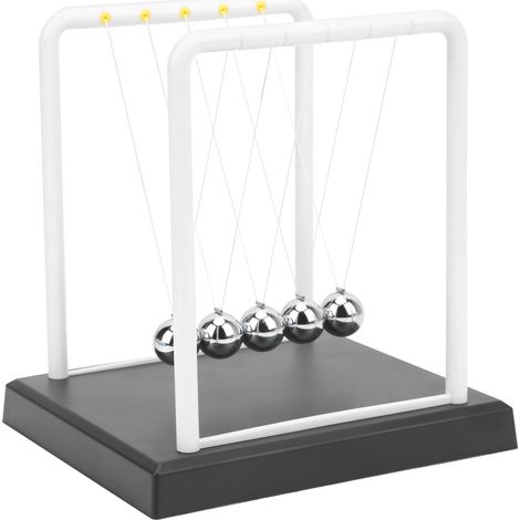 Berceau de Newton, un magnifique jouet de bureau élégant et scientifique, illustrant le mouvement perpétuel. (1/5)