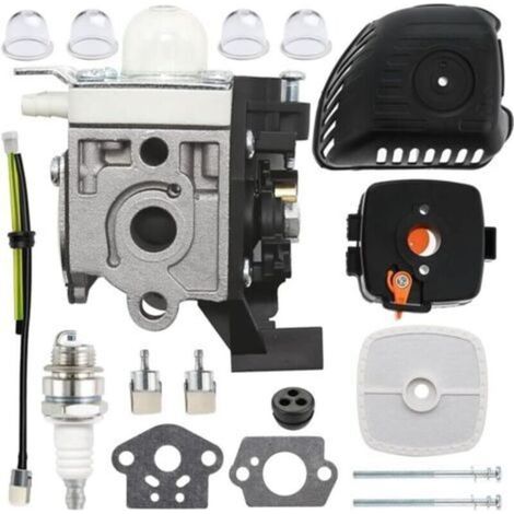 Carburateur compatible pour débroussailleuse Echo GT225, SRM 225, GT225i, GT225L, GT225SF, SRM225i, SRM225SB, SRM225U, PAS225, PE225, PPF225, SHC225, SHC225S, RB-K93 - Pièce de remplacement (1/4)
