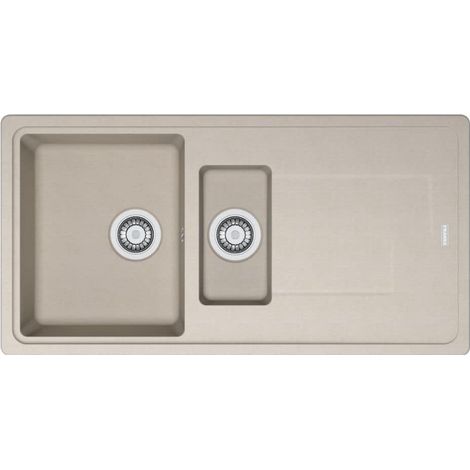 Franke – Évier Tectonite 970 x 500 mm – Bac à laver réversible – Résistant aux hautes températures – Garantie 5 ans