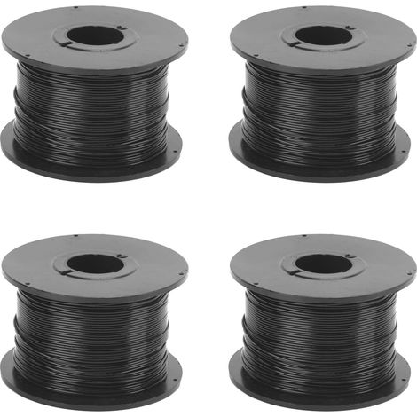 wiederverwendbare Metall-Gartenbinder, 0,8 mm verzinkter Draht, zuschneidbar und verdrehbar