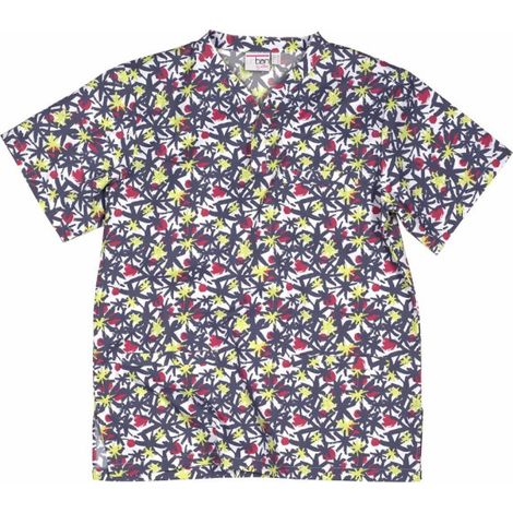 Casaca con estampado multicolor y cuello de tirilla WORKTEAM B9812 XXL ESTAMPADO (1/3)