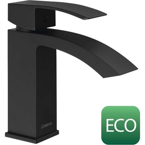 Sapho Ginko - Waschtischarmatur, ECO, mattschwarz 1101-02B-01 (1/5)