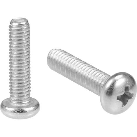 M5x20mm Vis à métaux vis tête Cruciforme boulons fixation 50Pcs (1/5)