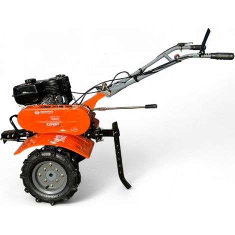 Daewoo – Motobineuse thermique 7,5cv – Moteur 212cc Euro 5 – 2 vitesses avant – Largeur de travail 105cm – Pour terrains jusqu'à 2000m²