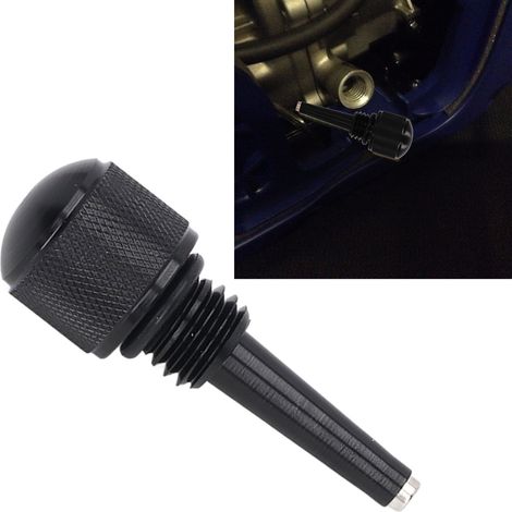 Jauge magnétique pour générateur de fréquence variable compatible avec WEN Yamaha Predator (noire) (1/5)