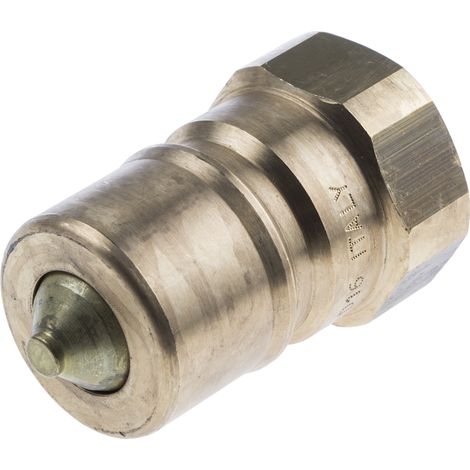 Raccord hydraulique rapide RS PRO, Mâle en Laiton 3/4pouces ( Prix pour 1 ) (1/2)