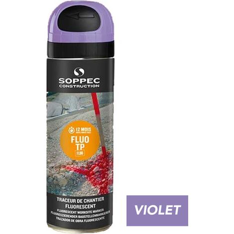 TRACEUR DE CHANTIER FLUO TP (W141513GROUPE).- Violet -