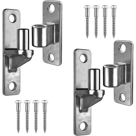 Charnière amovible 600 lb, capacité de charge élevée, charnière de porte à cadre, charnière murale robuste en acier inoxydable (1/5)