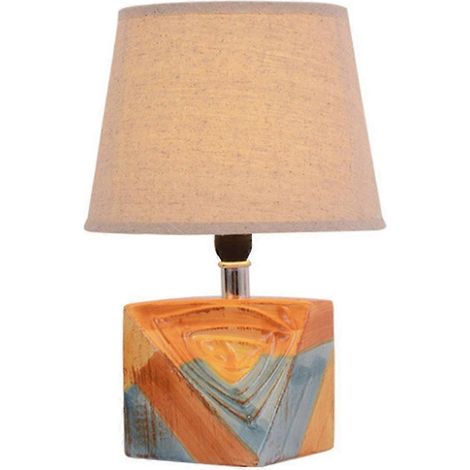 Moderne Minimaliste Céramique Lampe de Table Salon Chambre Chambre Protection des yeux Lampe de chevet Home Decor Tabl (1/5)