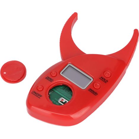 Pince à plis cutanés électronique avec ruban métrique, mesure précise du taux de graisse corporelle et IMC, outil de fitness pour contrôle de masse graisseuse, noir. (1/5)
