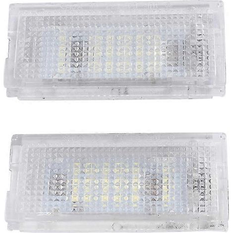 2x 18 LED Kennzeichenbeleuchtung für BMW E46 4-Türer Limousine 325i Autobahn