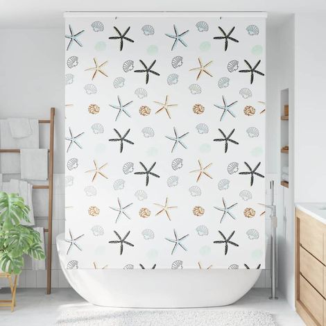 Store enrouleur de douche，Store à rouleau avec cassette largeur du tissu 146 cm CFW6908906 (1/5)