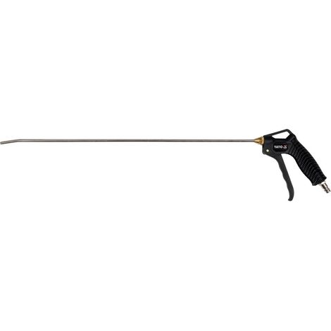 Yato YT-23733, Pistola rociadora para compresor de aire, ideal para aplicaciones de pintura y limpieza en entornos industriales. (1/3)