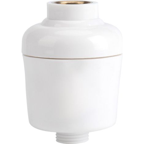 Robinet de douche de salle de bain hygiénique, pommeau de douche amovible à débit direct avec filtre, purificateur et adoucisseur d'eau, pour une eau propre (1/4)